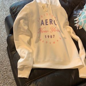 Hoodie and sweatpants.